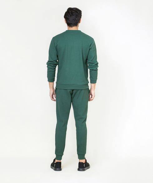 Men's Basic Waffle Knit Shirt
